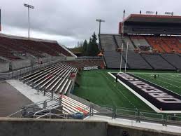 Reser Stadium Section 121 Home Of Oregon State Beavers