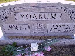 Tommy Lynn Yoakum (1929-2002)