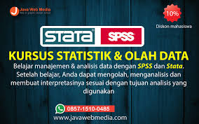 Kursus Statistik Dan Olah Data Spss Dan Stata Paket Basic