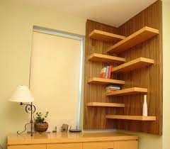 15 Corner Wall Shelf Ideas To Maximize Your Interiors Corner Shelf Design Corner Wall Shelves Kitchen Wall Shelves