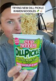 Ramen Noodles and Slim Jims and Pickles