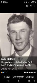 This is a photo of my Dad, Orville Peterson. He was killed in a farm  accident in October 1965. He was not quite 40 years old. He was married to  Merry Christmas-they