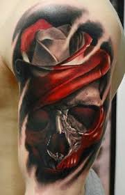 Znalezione Obrazy Dla Zapytania A D Pancho Skull Tattoos Skull Rose Tattoos Skull