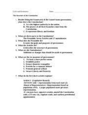 Use the download button below or simple online reader. 32 Organization Of The Constitution Worksheet Answers Free Worksheet Spreadsheet