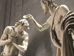 The history of the baptistery. 24 Giugno San Giovanni Battista Scolpito Michelangelo Buonarroti E Tornato