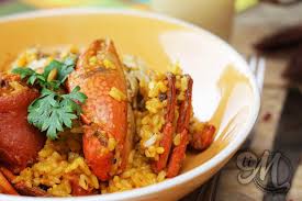 Riz Au Crabe Au Lait De Coco Et Au Roucou Recette Crabe Au Lait De Coco Poulet Tandoori Lait De Coco