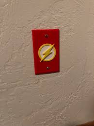 Contrary to popular opinion, painting outlets and using them afterward is unsafe. Second Finished Painted Print Cover For An Old Cable Outlet That Isn T Used In My Son S Room 3dprinting