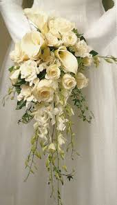 Make sure you stay tuned for more videos! Calla Lily And Rose Cascade Wedding Bouquet Tutorials Cascading Wedding Bouquets Diy Wedding Bouquet Flower Bouquet Wedding