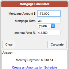 Mortgage Calculator