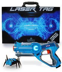 Dynasty Toys Laser Tag Blaster And Robot Nano Bug Striker Striker Pack Blue With Model T1505 Team Sizes Are Limitless With The Laser Tag Games For Kids Toys