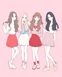 Best friends by limitless skye on deviantart drawings sumber : Yori On Twitter Girls Cartoon Art Friend Anime Friend Cartoon