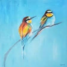 Acrylic Bird Paintings On Canvas Pin By Painter Legend On Painting Bird Painting Acrylic Acrylic Painting Canvas Bird Paintings On Canvas