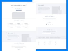 18 280+ ui gradients styles for sketch by stas kulesh. Landing Page Wireframe Sketch Freebie Download Free Resource For Sketch Sketch App Sources