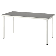 Linnmon Adils Table Light Gray White 59x29 1 2 Ikea Light Table Table Ikea Table