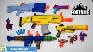 The toy maker is launching five new blasters on september. Nerf Fortnite Unboxing Youtube