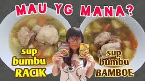 Jual beli online aman dan nyaman hanya di tokopedia. Beda Bumbu Racik Rp 1500an Vs Bumbu Bamboe Rp 5000an Review Sop Ayam Bumbu Dapur Instant Youtube