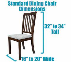 Maybe you would like to learn more about one of these? Dining Chair Dimensions Size Guide Designing Idea