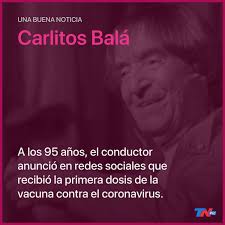 Carlos salim balaá (buenos aires; Carlitos Bala Cumple 94 Anos Los Saludos De Sus Fanaticos Tn