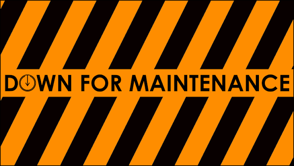 Website under construction and server maintenance concept
