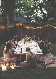 With Grace And Guts Backyard Party Outdoor Dinner Parties Backyard