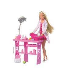Steffilove Doll Simbatoys Pink Playtime Cute Roleplay Animal Doctor Simba Toys Simba