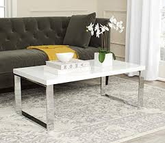 4.7 out of 5 stars, based on 51 reviews 51 reviews. Safavieh Home Collection Rockford White And Chrome Coffee Table Buy Online In Botswana At Botswana Desertcart Com Productid 17610212