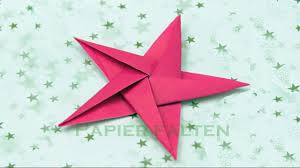 Tuto Etoile Sterne Basteln Origami Origami Stern Falten Origami Sterne