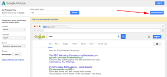 Earlier This Month Google Added A Handy Feature To The Adwords Ad Preview And Diagnosis Tool That Lets Y Adwords Internet Marketing Service Online Advertising