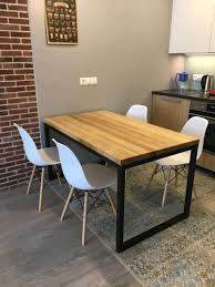 Ash Table Loft Buy In Int Obedennyj Stol Iz Yasenya Loft Kupit V Int Ash Table Loft Buy In T Furniture Design Dining Room Small Home Room Design