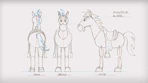 Model Sheet Of Bullseye Disney Concept Art Game Concept Art Character Design