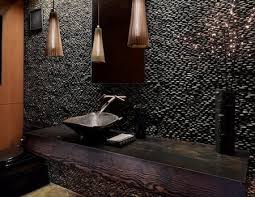 Google Domains Hosted Site Rustic Modern Bathroom Rustic Powder Room Decorative Stone Wall