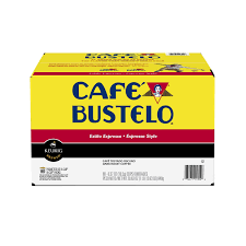 Café bustelo was started in new york by a young spanish immigrant almost a century ago. Cafe Bustelo Espresso Style K Cup 80 Ct Amazon Com Grocery Gourmet Food