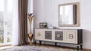 gold art konsol ve ayna 2021 ev dekoru oda dekoru mobilya fikirleri