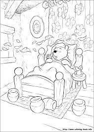 Sleep coloring pages | coloring pages to download and print Winnie The Pooh Coloring Picture