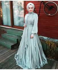 Blue Hijab Dress Model 2019 I Kadinev Co Blue Dress Hijab Kadinev Kadinevco Source By Streetstyleout Payet Elbise Elbise Modelleri Ziyafet Elbiseler