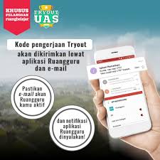 Maybe you would like to learn more about one of these? Bimbel Online Nomor 1 On Twitter Kode Pengerjaan Tryout Akan Dikirimkan Lewat Aplikasi Ruangguru Dan E Mail Pastikan E Mail Akun Ruangguru Kamu Aktif Dan Notif Aplikasi Ruangguru Dinyalakan Ya Squad