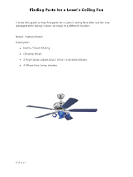 Contact customer service if you don't see what you need and someone should be. Finding Ceiling Fan Parts Technology Engineering Business