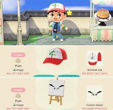 Ash Ketchum Pokemon Hat And Face Paint Designs Ma 1877 0067 0461 Acnhcustomdesigns Face Painting Designs Pokemon Hat Animal Crossing