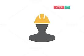 Construction Worker Icon Vector Construction Worker Icon Logo Design