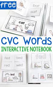 A lapbook is made up of minit books, small flip book template booklet template templates printable free sistema solar notebook labels mini photo albums homeschool books bible study. Cvc Words Interactive Notebook For Kindergarten