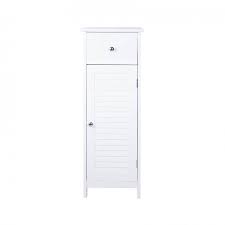 White being the preferred colour for uk bathrooms. Woodluv Mdf Bathroom Storage Cabinet Unit Elite Housewares