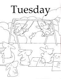 Don't be shy, get in touch. Days Of The Week Coloring Pages Coloring Home