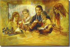 Saint Marcellin Champagnat Painting Art Art Journal