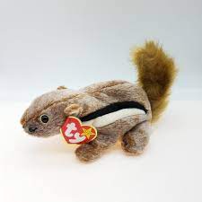 1999 Ty Beanie Baby Chipper The Chipmunk Etsy