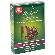 Reshma Natural Henna Semi Permanent Hair Color Natural Burgundy Semi Permanent Hair Color In 2020 Semi Permanent Hair Color Henna Hair Color Permanent Hair Color