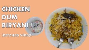 Chicken Dum Biryani Recipe Detailed Video In Marathi Youtube