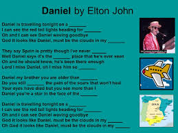 Daniel By Elton John Ppt Download