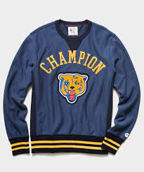 Champion windows not only offer cincinnati residents consultation, installation and service from our local representatives, but we proudly make our replacement windows, sunrooms, siding, and entry doors right here in the usa. Champion Bear Sweatshirt In Hale Navy Todd Snyder