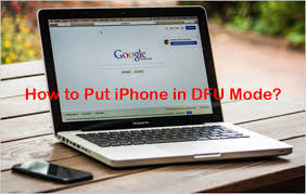If the photos pane does not show, click the photos tab. How To Put Iphone Ipad In Dfu Mode