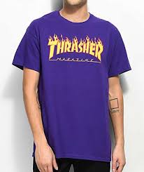 Thrasher Flame Logo Purple T Shirt Zumiez Ca In 2020 Purple T Shirts Thrasher Shirt Thrasher Flame This png image was uploaded on august 31, 2018, 3:16 am by user: pinterest